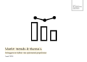 Markt Trends En Themas EU Verkiezingen 2024