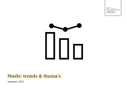 Markt Trends & Thema Opkomende Markten Januari 2024